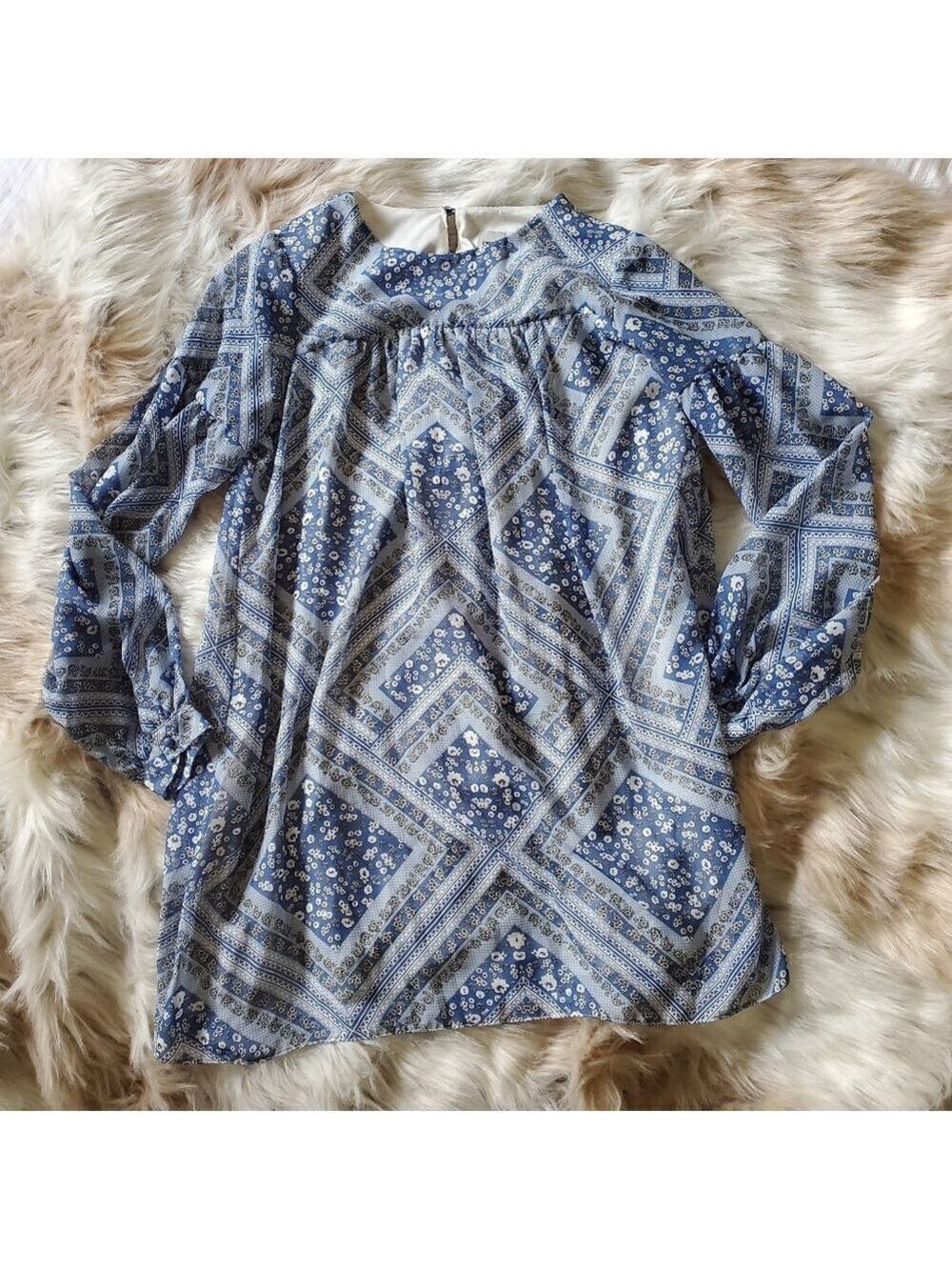 Asos Peasant Hankerchief Dress